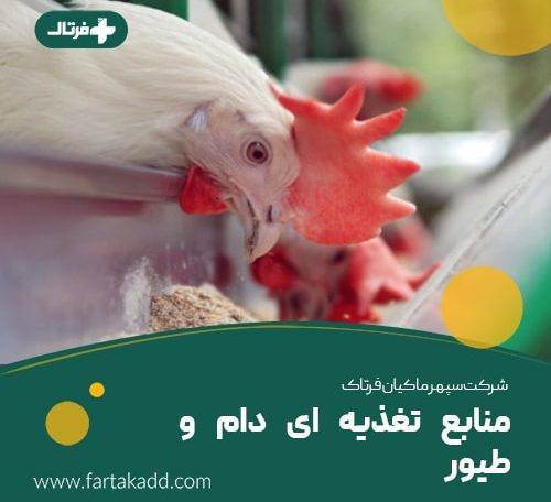 منابع تغذیه ای دام و طیور