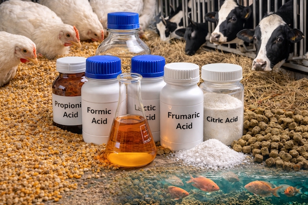 Acidifiers in animal nutrition