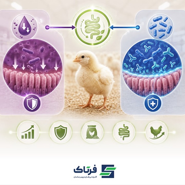 اسیدیفایر و پروبیوتیک در طیور